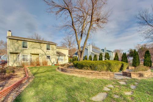 Lawrence House | 2 Mi to KU Campus: Group Getaway w/Patio & Garden