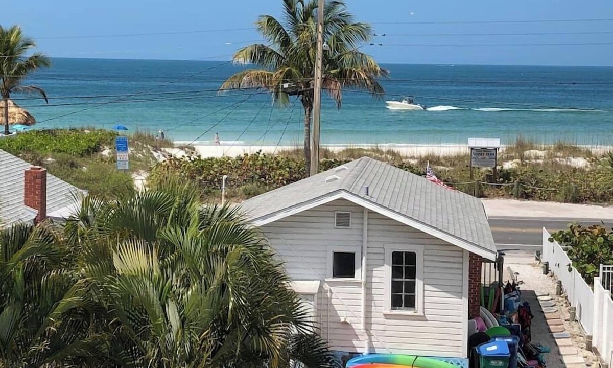 Bradenton Beach House | AMI Sunset Beach Gulf View Retreat w/Pool + Decks + WiFi + Dog-friendly