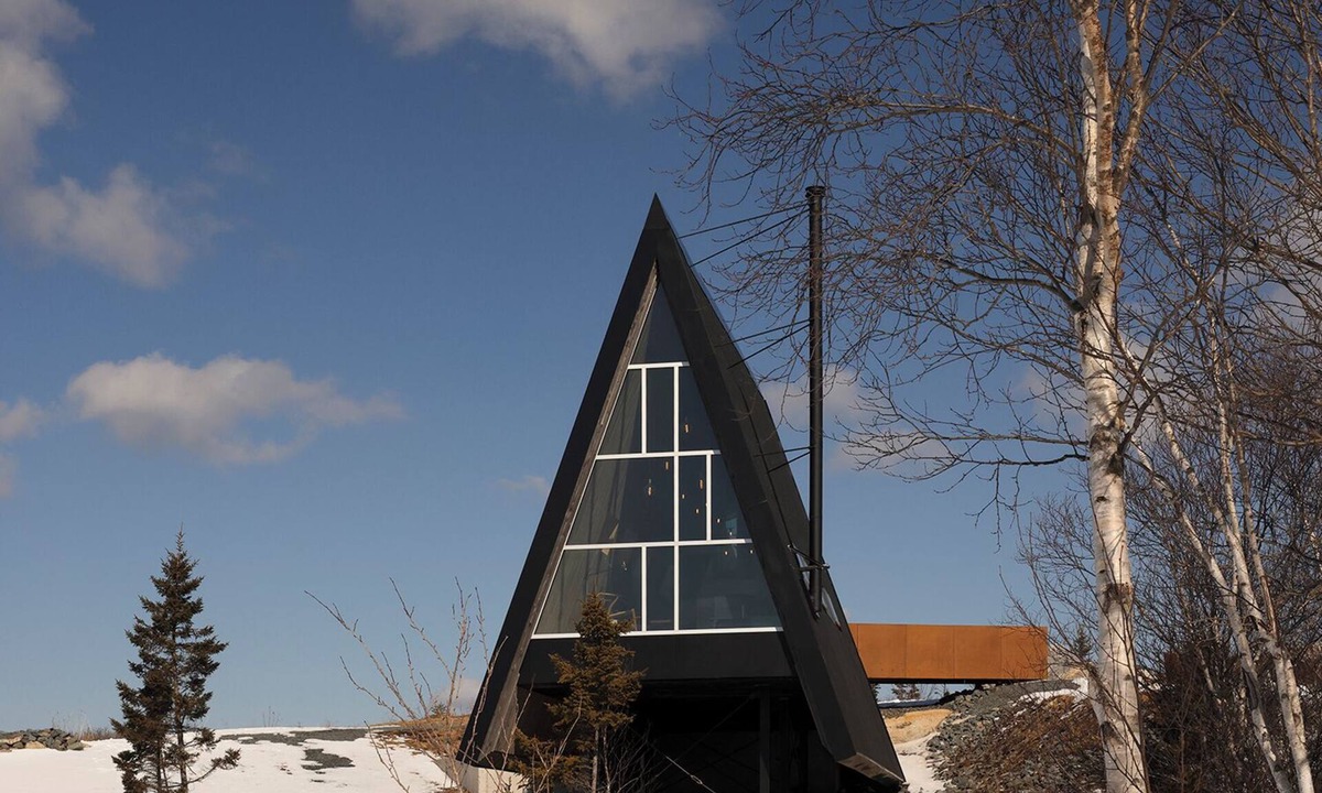Terence Bay House | Back Bay A-Frame: Coastal Escape in Terence Bay’s Wild Beauty