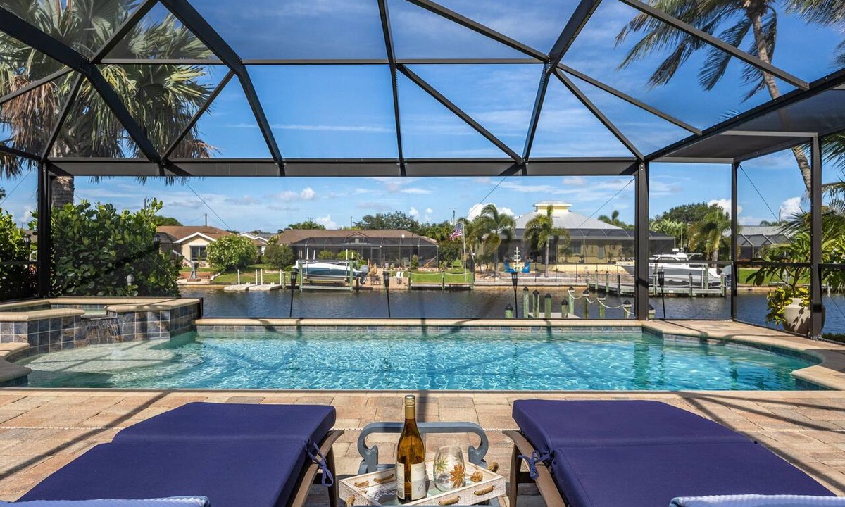 Fort Myers House | Beautiful Waterfront Property, Direct Gulf Access, Saltwater Heated Pool & Spa