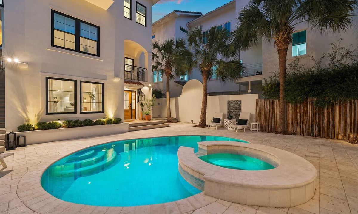 Rosemary Beach House | GULF-FRONT w/Private Beach! Private Pool, Hot Tub! Sleeps 24!