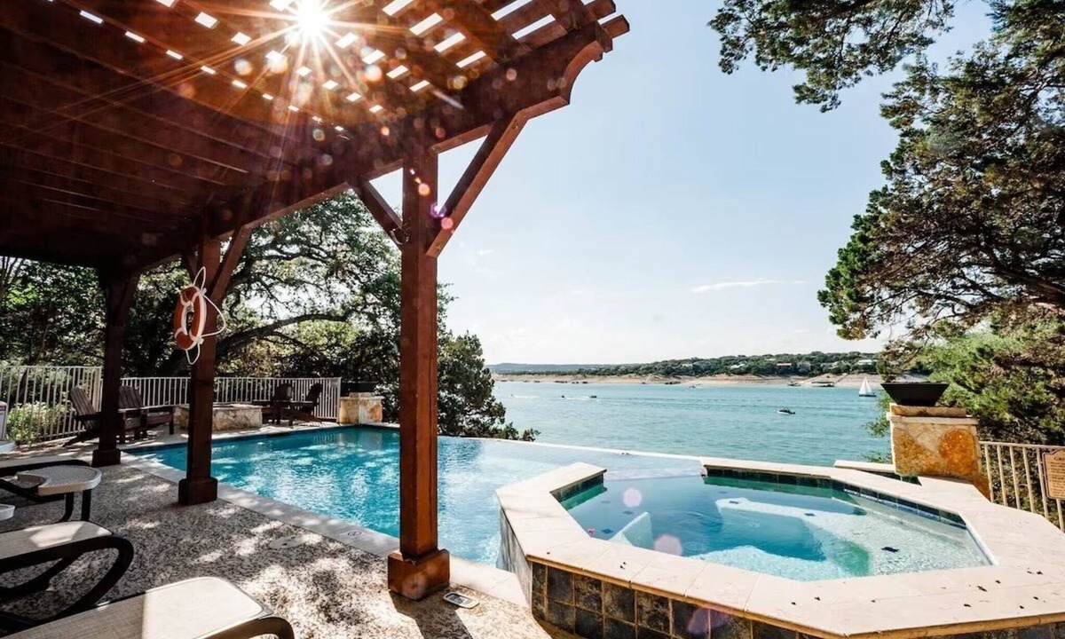 Lakeway House | Lake Travis Retreat | Pool Spa Dock & Great Views