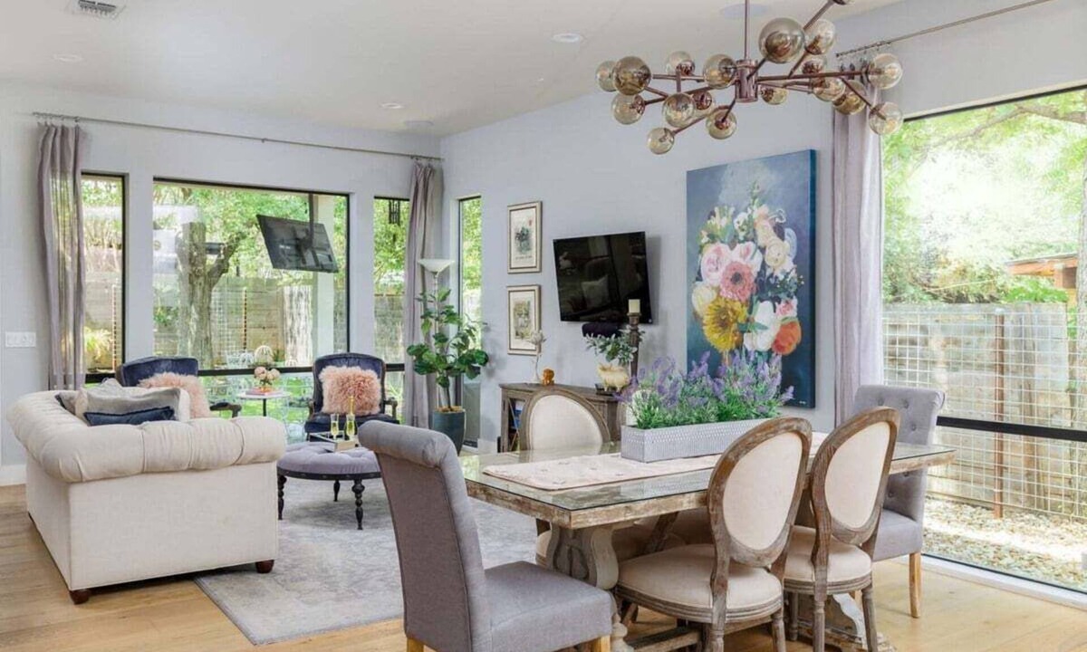 Barton Hills House | Modern French-Style Home w/Loft, Patio & Bikes Included - The Watson