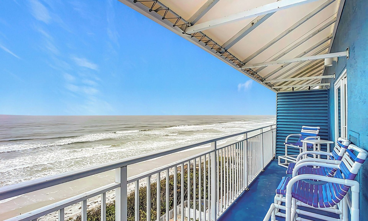 New Smyrna Beach Condo | Ocean Front Condo - Sea Turtle Penthouse Breathtaking View -Walk to Flagler Ave