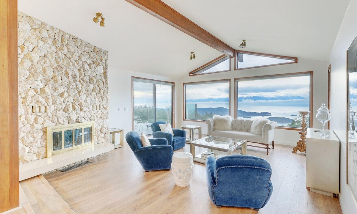 Sooke House | Ocean-view estate surrounded by trees, perched atop Mount Matheson. Sleeps 12!
