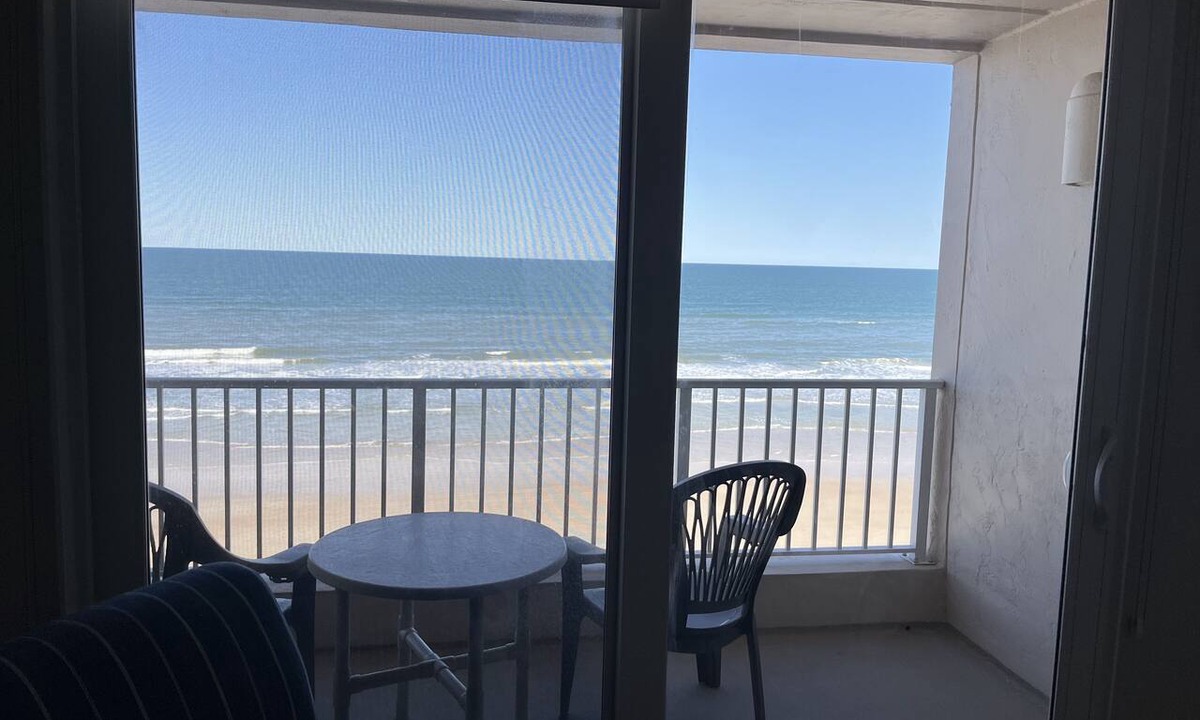 Ponce Inlet Condo | Oceanfront Getaway! Relaxing Condo on the no-drive Beach 15% discount thru July