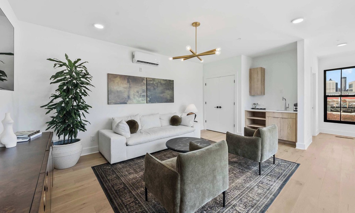 Castleberry Hill Condo | Olive Stone Modern Penthouse Near Mercedes Benz