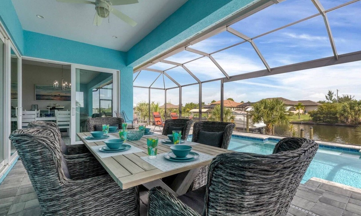 South Gulf Cove House | South Gulf Cove 3 Bedroom Canal Pool Home