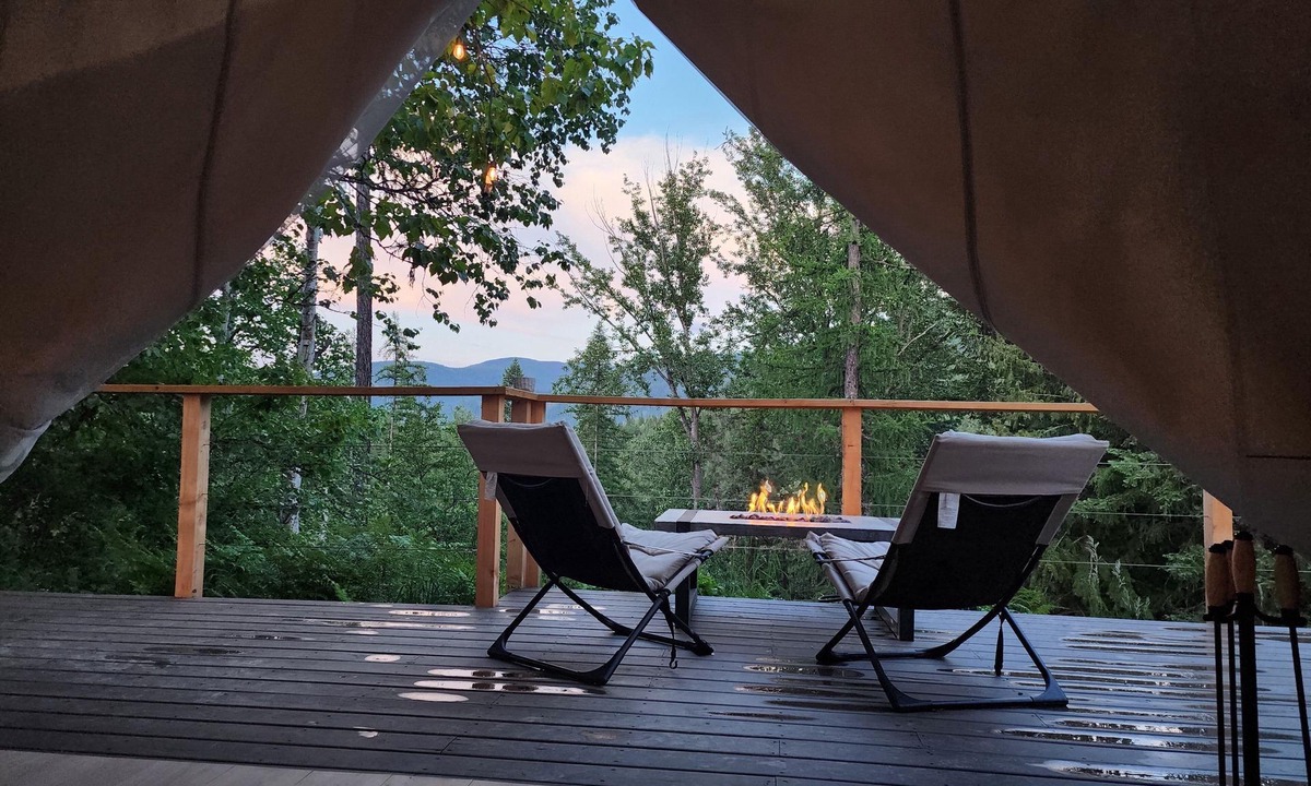 Crescent Valley Cabin | Whisper Ridge Canvas Wall Tent