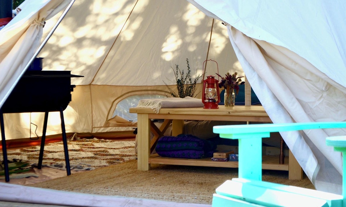Regional District of Bulkley-Nechako RV Rental | Willow Riverfront Bell Tent Retreat