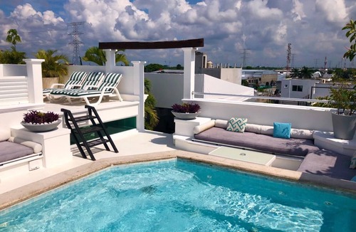 Gonzalo Guerrero Villa | #1 FOR BIG GROUP: VILLA MAURESQUE IN PLAYA CENTER - UP TO 20 GUESTS