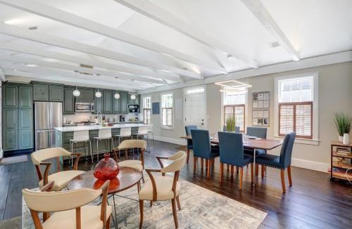 Historic District - North House | 1828 Cottage Heated Pool in Private Garden Sleeps 6 On-Site Parking Pets
