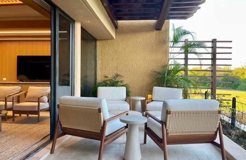 Centro Villa | 3BR Mayakoba Villa: Golf Views & Private Beach Access