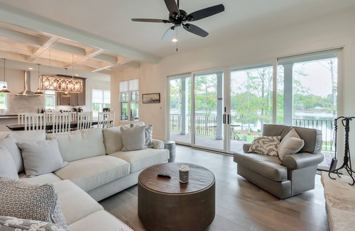 Eatonton House | 5000 Sq Ft of Vacation Space! 5 Kings, 1 Queen, 3 Fulls, 2 Twins. 6.5 Baths.