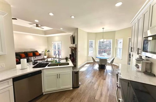 Lithia Springs House | Atlanta Home: 2-Tier Deck & Wooded Views