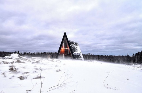 Terence Bay House | Back Bay A-Frame: Coastal Escape in Terence Bay’s Wild Beauty