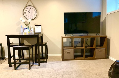 Dawson Creek Apartment | Basement Studio with Separate Entrance