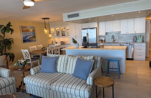 New Smyrna Beach Condo | Beachfront Living Stunning Ocean Views from Balcony and Great Room.