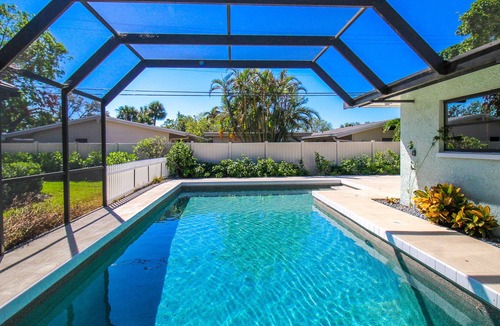 Golden Beach House | Bella Paradiso: Exquisite 5 BR Pool Home with Private Beach Access