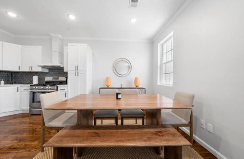 The Heights Apartment | Big City Living: Elegant Apartment with NYC Vibes