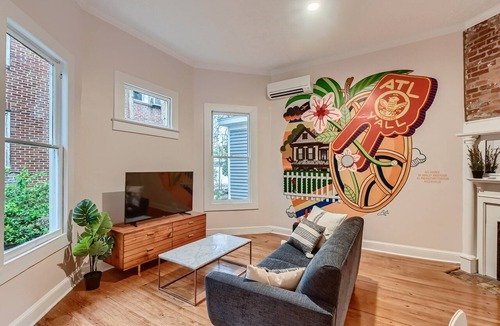 Candler Park Apartment | Bright, Charming 1BD in Little Five Points