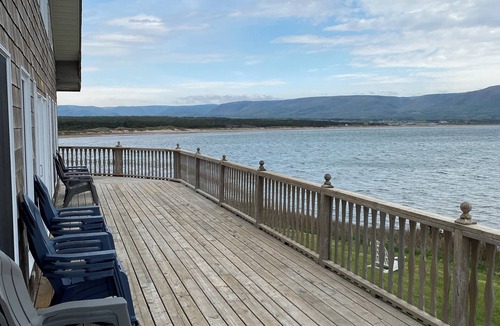 Petit-Etang House | Cabot trail, walk to beach, luxurious living space, gorgeous Atlantic Ocean view