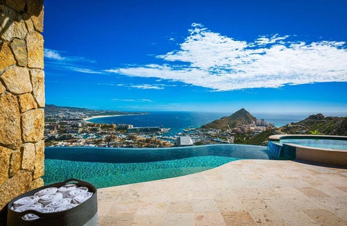 Pedregal Villa | Casa Cielo at Pedregal: 10BR Hilltop Villa with Marina & Ocean Views