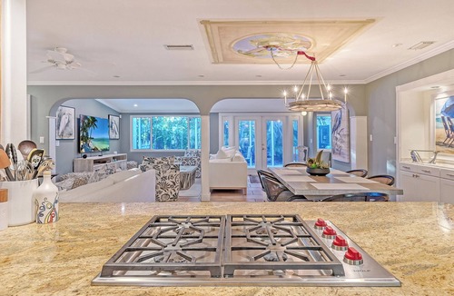Arlington Park House | Casa de Flores is an updated, charming, old Florida rambler w/salt water pool.