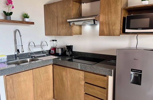 Monterrey Centro Apartment | Centrally located loft 80 steps away from Santa Lucia - Monterrey Downtown -