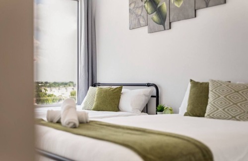 Cedars Apartment | City View 2BR I Parking I King Bed I Workspace