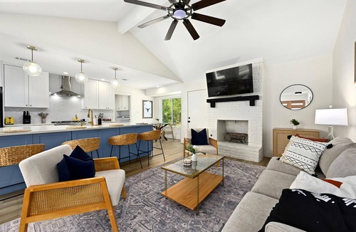 North Austin Civic Association House | Designer Home, Sleep 8, Ask us about FREE add-ons