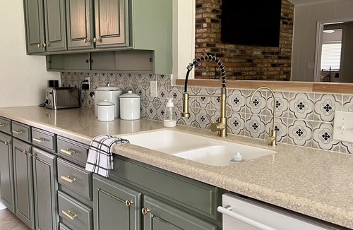 Highland Village House | Designer Mid Century 4 Bedroom 3 Bath House with large rooms and back yard.