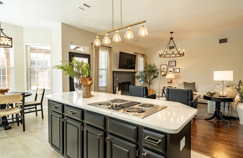 Allen House | Designer-Styled Modern Farmhouse w/Heated Pool