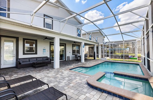 Davenport House | Epic Disney-Luxury Vacation Home with pool hot tub and gameroom DW2
