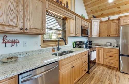 Murphy Cabin | Fireplace, Mtn View! Cabin 12 Mi to Harrahs Casino