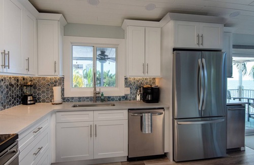 Marathon House | FL Keys Gulfside Waterfront Gated Home w/Pool, Spa, Private Dock & Boat Ramp