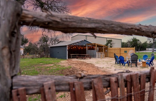 Canyon Lake House | Gourmet Kitchen, Firepit & Game Barn Fun