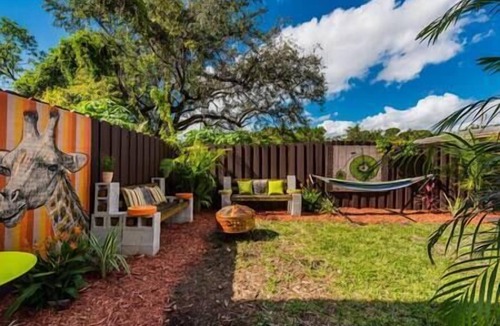 Coral Way House | Great Duplex Grove Central: 2 Houses 2 Patios. 5mi to Beach!