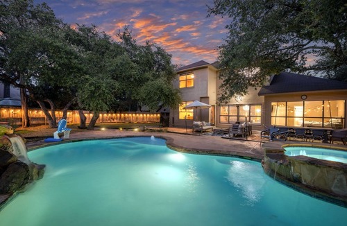 Woods of Shavano House | Heated Pool, Hot Tub, Gym, Fenced Outdoor Hangout, Blackstone and Traeger Grills