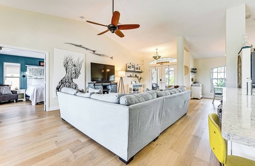 South Gulf Cove House | Heated Pool w/Canal Views: Port Charlotte Home