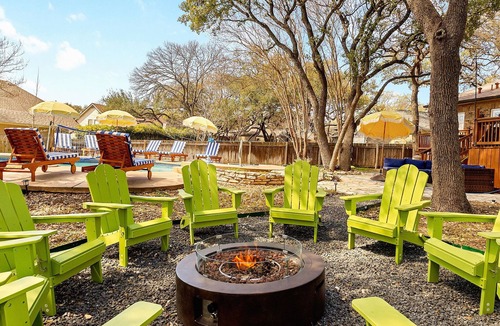 North San Antonio - SAT House | HeatedPool-PickleBall-Basktball-Golf-FirePit-Games