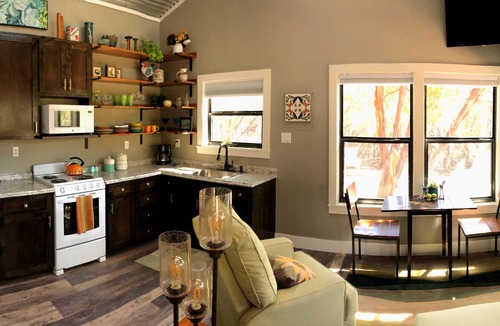 Dripping Springs Cabin | Hillcountry Creekside Cabin, private, near Hamilton Pool, Reimers Ranch