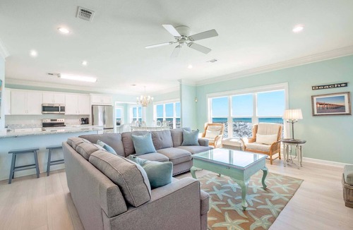 Villa Segunda House | Inviting and charming Gulf Front Home w/spacious kitchen and perfect views!