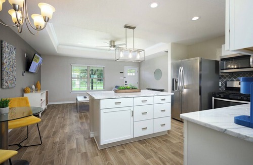 West San Antonio House | Lackland AFB 3BR Heated Furnished WiFi W/D Fast Wi-Fi Washer/Dryer