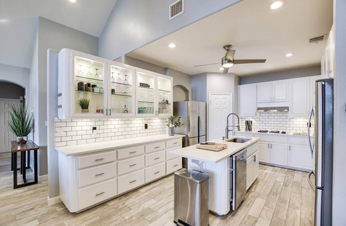 Highland Lake Estates House | Lake Front Home with Pool, Dock, Views, Sports Court, & Beautiful Sunsets!