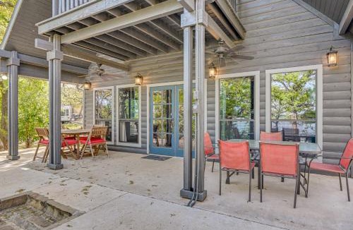 Chico House | Lakefront Chico Haven w/Multi-Level Private Dock!