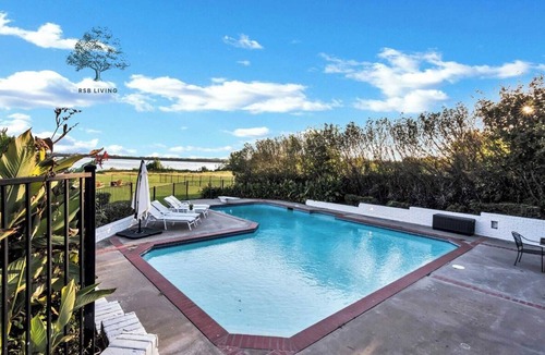 Rowlett House | Lakefront Estate + Guest House | Pool & Hot Tub