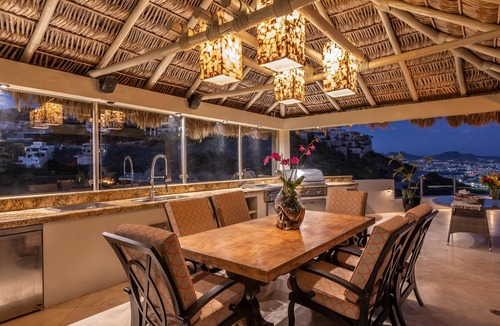 Pedregal House | Luxurious Casa Carmelo 5 Master Bedrooms-Large Sea of Cortez & Pacific Terraces