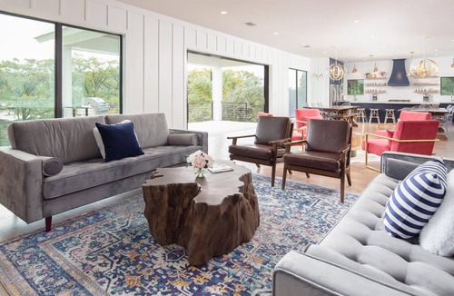 Canyon Lake House | Luxury awaits on the Guadalupe River, across from Whitewater! Firepit!