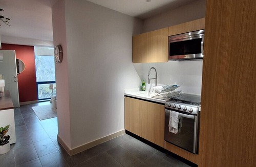 Lomas de Santa Fe Apartment | Luxury Bauhaus Nest (Pool/Gym/Park/Restaurant)